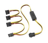 Sirxlevcy Alimentazione CPU 4-Pin per Hard Disk, Adattatore da CPU 4-Pin A per Alimentazione Hard Disk, Alimentazione 12V A per Hard Disk, Facile da Usare.