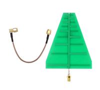 Sirxlevcy Antenna Periodica Log A Banda Ultralarga UWB 15 W 1,35 GHz-9,5 GHz 8X10 cm 5-6 Db 15 W Adattatore SMA Femmina