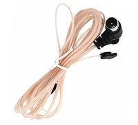 Sirxlevcy Antenna Radio FM 75 Dipolo Antenne a T per Interni Ricevitore Antenna HD in Rame Connettore Tipo F per Stazioni Radio FM