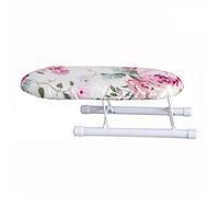 Sirxlevcy Asse da Stiro Pieghevole Polsini da Viaggio per La Casa Polsini Staccabili con Scollo Portatile Mini Lavabile Protettivo Antiscivolo-A