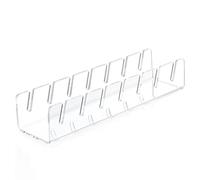 Sirxlevcy Attaccapanni per Cappelli, 1 Organizer per Cappelli in Acrilico Installazione per 7 Berretti da Baseball, Portacappelli per Baseball, Trasparente