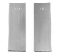 Sirxlevcy Blocco Levigante A Doppia Direzione In Lega di Alluminio Utensile del Liutaio per Livellare e Tastiera Chitarra e Basso Leva Levigatrice（12-16）