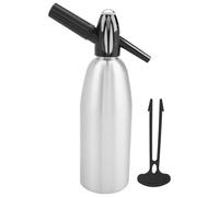 Sirxlevcy Borraccia per Soda 1L Bottiglia Portatile A Sifone per Soda Maker con Regolatore di Pressione per Succhi di Frutta Mojitos DIY