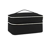 Sirxlevcy Borsa Organizer per Accessori da Cucito, Borsa Portaoggetti per Accessori Organizer per Scatola da Cucito Un Doppio Strato, A