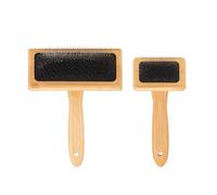 Sirxlevcy Cardatori di Mano in Legno Lucidante Ago di Feltro per Lana Strumento Come Mostrato bambù in Legno per Cani, Filatura, Tessitura Forniture per