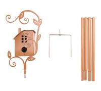 Sirxlevcy Casetta per Uccelli da Giardino con Casette per Uccelli per Cortile Cortile Patio Esterno (Stile A)