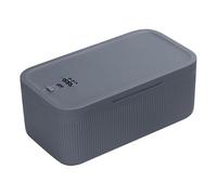 Sirxlevcy Cassa di Sicurezza, Scatola di Stoccaggio con Serratura, Scatola per Medicine con Serratura, Blu Navy