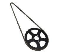 Sirxlevcy Catena 25H 136 + Pignone 68T 2 Tempi 47CC 49CC per Mini Auto Piccola Pocket Bike off-Road Accessori per Ricambi Moto