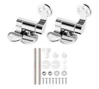 Sirxlevcy Cerniera per del Water 1 Coppia, Cerniere In Acciaio Inossidabile di Ricambio per Tutti I Copri del Water con Chiusura Morbida, Lavorazione Pregiata