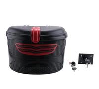 Sirxlevcy Cestello Portaoggetti Anteriore Portaoggetti per Scooter Elettrico con Serratura per Scooter Elettrico Pieghevole M365