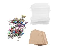 Sirxlevcy Ciondolo Custode, Ciondolo Ad Angolo con, Regali per Ospiti Fortunati, Matrimonio, Ragazze, Custode con Sacchetto di Organza