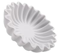 Sirxlevcy Ciotola Decorativa con Volant Scanalati - Accenti di Decorazioni per la Casa per Il Soggiorno Tavolino da caffè, Libreria e Console Piccola: Durevole, Facile da Installare, Facile da Usare.