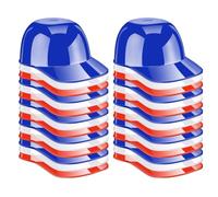 Sirxlevcy Ciotola per Snack per Gelato con da Baseball, Mini Ciotola per Berretto da Baseball, Ciotola per Patatine per per Bambini, per Gelato, Festa, 30 Pezzi