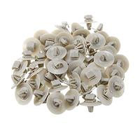 Sirxlevcy Clip 100Pcs per Kangoo Trafic Primastar Vivaro Traffic Side Molding Lower Protection Door Trim