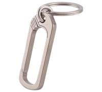 Sirxlevcy con Fibbia nel Titanio Lega di Titanio semplicità Creativa Fibbie Accessori da Strumento Tascabile All'Aperto