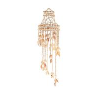 Sirxlevcy Conchiglia Sea Shell Wind Chime Ornamento Appeso Decorazione da Parete Appeso Appeso Elegante Ornamento Appeso