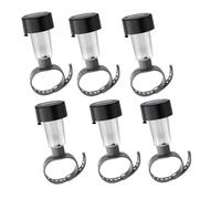 Sirxlevcy Confezione da 6 Luci Solari per Piscine per Piscine Fuori Terra Incorniciate, Accessori Decorativi per Recinzioni per Piscine All'Aperto, Impermeabili