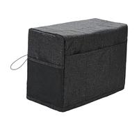 Sirxlevcy Copertura Antipolvere Universale per Macchina da Cucire con Tasche Portaoggetti In Poliestere Nero 1 Pezzo