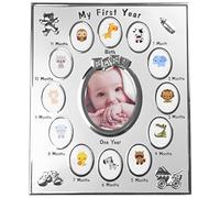 Sirxlevcy Cornice per Bambini Il Primo Regalo per Bambini Regalo di Compleanno per Bambini Ornamenti per La Decorazione della Casa nel Famiglia Cornice per 12 Mesi