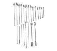 Sirxlevcy Cucchiaio Utile per Esperimenti con Spatola da Laboratorio da 22 Pezzi