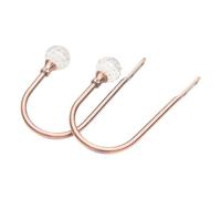 Sirxlevcy D Grilli In Metallo A Forma di U Accessori per Finestre Fermatenda Fermatenda da Muro Ganci Gancio Sostituzione Domestica