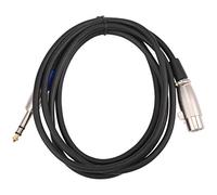 Sirxlevcy da 6,35 mm 1/4 Pollice da TRS A XLR da A Femmina da 3 Pin Femmina Stereo per Microfono Audio (6 Piedi)