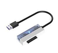 Sirxlevcy da USB 2.0 A 6P + 7P Adattatore da A USB 2.0 per Convertitore Adattatore ODD CD-ROM DVD-ROM per Laptop