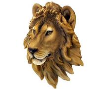 Sirxlevcy Decorazione Murale Bar Cantina per Vini Testa di Simulazione Scultura Decorazione Creativa Resina Testa di Bestia Statua da Parete