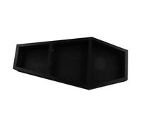 Sirxlevcy Decorazione per Mensola Bara Scaffale per Streghe Stranezze Mensola Sospesa Mensola per Trucchi Bara Decorazione Gotica Mensole Sospese Decorazione da Parete