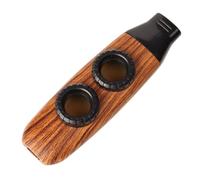 Sirxlevcy Design A Doppio Foro Kazoo Doppia Membrana Kazoo Accompagnamento Ukulele Chitarra Violino Strumento Musicale Portatile Facile Installazione Facile da Usare -A