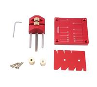 Sirxlevcy di Guida per Affilatura, Alluminio Rosso, 5/32 Pollici A 3 Pollici, per Affilare Scalpelli e Pialle da Falegname