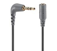 Sirxlevcy di Ricambio per Microfono SC3 per 3.5Mm TRRS un Femmina Adattatore TRS Accessori per Microfono, SC3 Nero