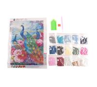 Sirxlevcy Diamante Rotondo Diamante Pieno Set di Pittura Diamante Soggiorno Sala da Pranzo Decorazione Pittura e Fiore