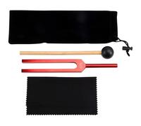 Sirxlevcy Diapason 432 Hz per La Guarigione, Terapia di Guarigione del Suono e Yoga Diapason In Lega di Alluminio 423 Hz Rosso