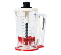 Sirxlevcy Dispenser per Pastella per Pancake Dispenser per Pastella con Manico Comprimibile - 900 Ml