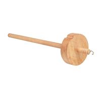 Sirxlevcy Drop Spindle Top Whorl Yarn Spinner per Uncinetto Wheel per la Produzione di Strumento Mandrino in Legno Intagliato A Mano Facile da Installare Facile da Usare