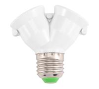 Sirxlevcy E27 1-2 E27 LED Lampadina convertitore Adattatore sdoppiatore Presa Base