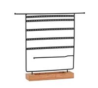 Sirxlevcy Espositore per Gioielli Verticale da Tavolo per Orecchini A 6 Livelli, Espositore per Gioielli, Supporto per Orecchini, per Riporre Gioielli, Facile Installazione, Facile da Usare.