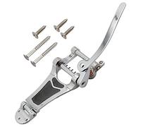 Sirxlevcy Guitar Tremolo Bridge Cordiera Parti di Ricambio Adatte per Chitarra Elettrica LP Jazz B70 Best Silver