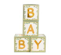 Sirxlevcy Here Comes The Son Decorazioni per Box Doccia, 4 Blocchi Solari Stereoscopici per Decorazioni per Feste in Doccia, Facili da Usare