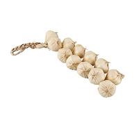 Sirxlevcy House Corde di Aglio Artificiale per Arredamento da Giardino