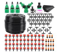 Sirxlevcy Kit di A Goccia per Giardino di A Goccia Kit di Tubi Vuoti da 1/4 Pollice Set di Attrezzature per L' Automatica DIY