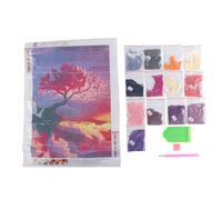 Sirxlevcy Kit di Pittura Diamante 5D DIY per Adulti, Dipinti di Ricamo Strass Incollati Pittura di DIY Artistico per La Casa