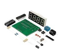 Sirxlevcy Kit Orologio Elettronico Digitale A 4 Cifre, Orologio Digitale con Microcontrollore, Kit Orologio Digitale A 4 Cifre, Kit Elettronico DIY