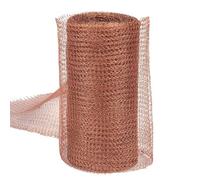 Sirxlevcy Kit per Controllo Dei Roditori In Rete di Rame, Miscela di Lana di Rame Antiruggine da 5 Pollici X 35 Piedi, Riempitivo per Fori DIY, Strumento Completo per Topi