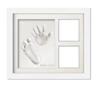 Sirxlevcy Kit per Impronte di e Piedi di Bebè Carino - Set di Telaio per Conservare Le Impronte di e Piedi Neonatali.