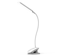 Sirxlevcy Luce da Lettura A LED con Clip USB Ricaricabile per Luci da Libro 3 Modalità Colore e Lampada da Tavolo da Studio Eye-Care A Luminosità Continua