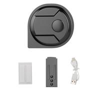 Sirxlevcy Luci Antipolvere per Aspirapolvere Display Chiaramente per Polvere di Animali Domestici Lampada LED Ricaricabile Attacco Universale per Aspirapolvere Grigio