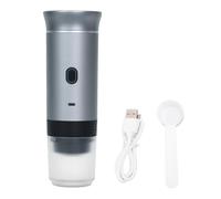 Sirxlevcy Macchina per Caffè Espresso Portatile 12V, Elettrica, Piccola, da Viaggio, Ideale per Caffè Italian Espresso While Camping, In, Durante Escursioni o In Ufficio.