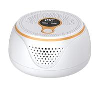 Sirxlevcy Macchina per Eliminare Gli Odori di Fumo, Mini Purificatore D'Aria Rotondo, Deodorante per Eliminare Gli Odori 'Aria Portatile Fili